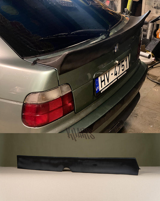 E36 Kompakta bagāžnieka ducktail