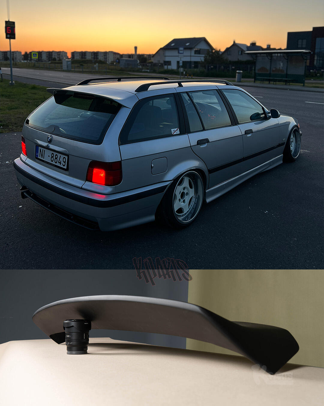 E36 Wagon roof spoiler