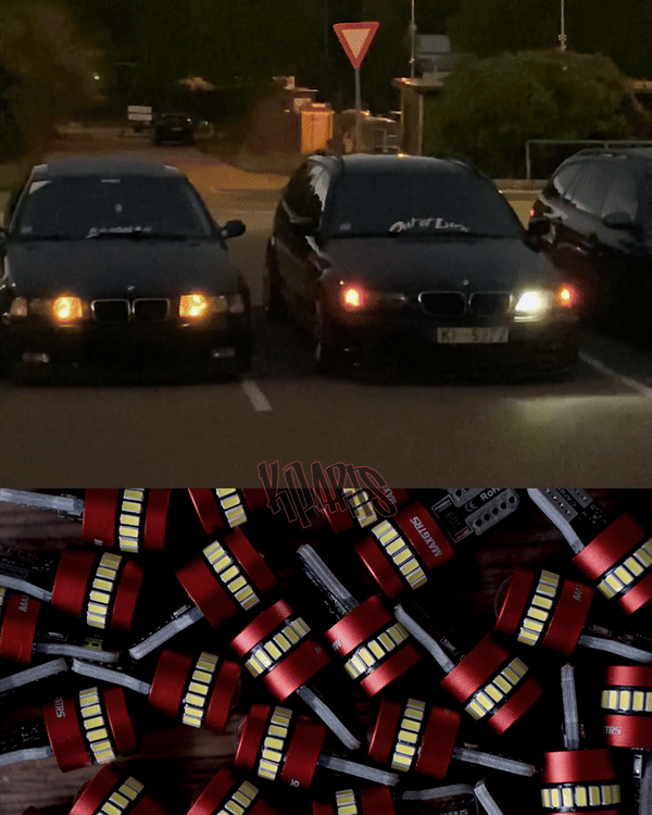 Strobe mirgojošās spuldzes V1